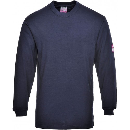 T-SHIRT M/COMP ANTIEST+IGNIFUGO AZUL ESC FR11 T-SHIRT M/COMP ANTIEST+IGNIFUGO AZUL ESC FR11